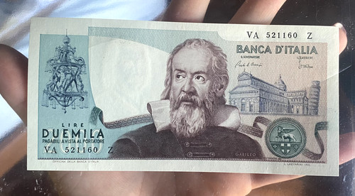 2000 lire 1983 galileo - lire,
