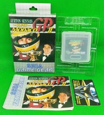 SEGA GAME GEAR, AYRTON SENNA'S SUPER MONACO GP II, 1992 made in Japan, near New!