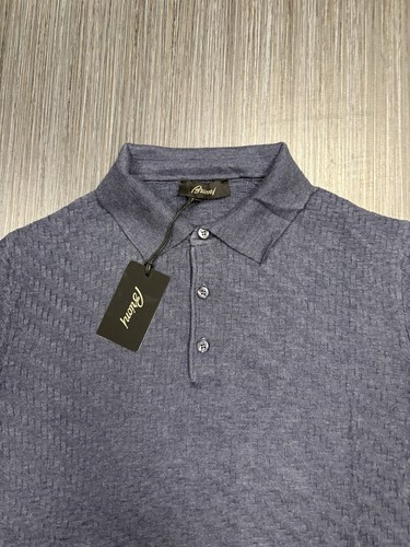 Shirt uomo brioni indaco - uomo,