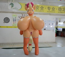 2m Cavallo Sexy Bambina con