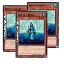 GENEX ONDINA 3x • (Genex Undine) • Comune • OP25 IT014 • Unl • Yugioh! ANDYCARDS