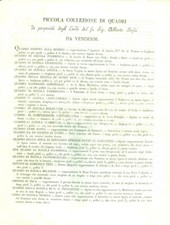 1840 ca MILANO Casa TINELLI