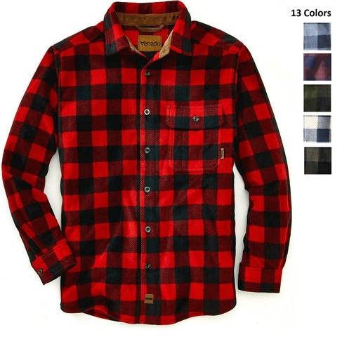 Camicia pile quadri - pile,