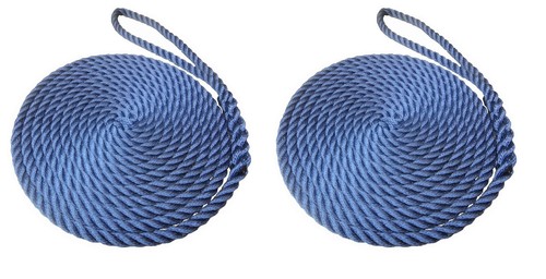Corde ormeggio blu navy - ormeggio,