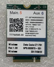 HP EliteBook Folio 1040 G3 G4 800870-005 T77W595 Anatel GPS WWAN LTE modulo
