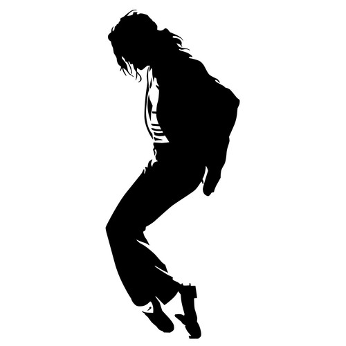 Michael jackson sagoma - , adesivi