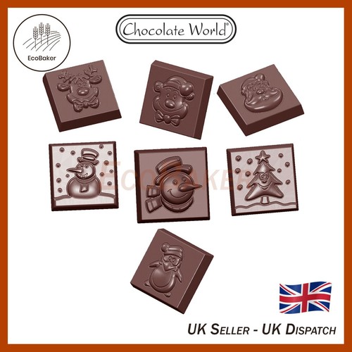 Cw1660 chocolate world stampo - chocolate,
