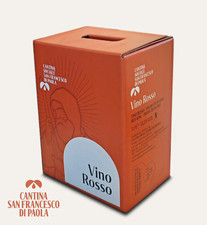 VINO ROSSO IN BAG IN BOX DA 5 LT VENDEMMIA 2024 / NERO D'AVOLA / MERLOT