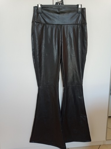 Pantaloni similpelle zampa - pantaloni, a