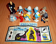 SERIE COMPLETA I PUFFI 2 (FT120 - FT128A) + 9 BPZ KINDER ITALIA 2013/2014 SMURFS