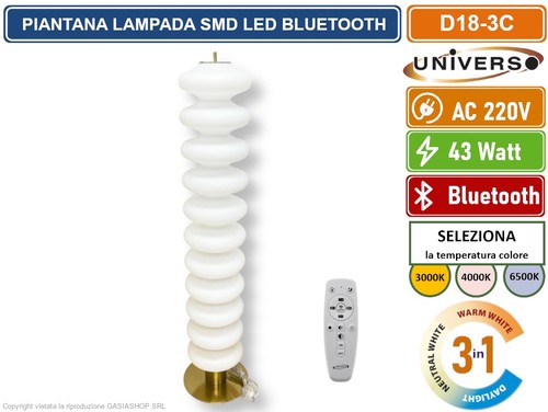 Lampada piantana smd led - lampada,