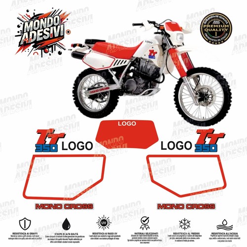 Adesivi 350 anno 1998 kit - anno,