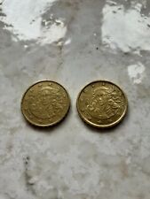 2 monete 10 CENTESIMI - 2002 -VENERE DI BOTTICELLI - MOLTO RARA - collezionisti
