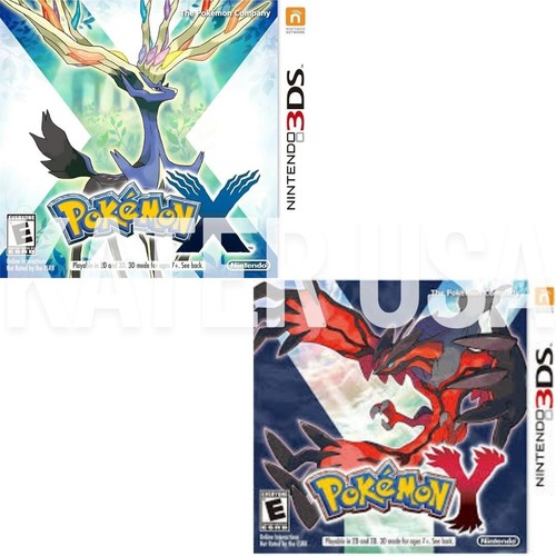 Pacchetto giochi pokemon y - giochi, x