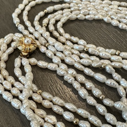 Collana lunga vintage elegante