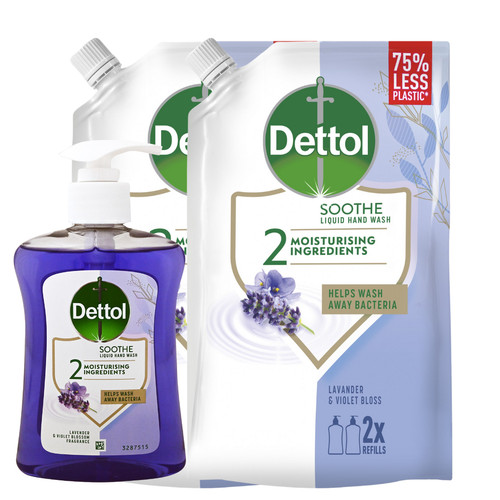 Dettol set lenitivo lavanda - lavanda, e