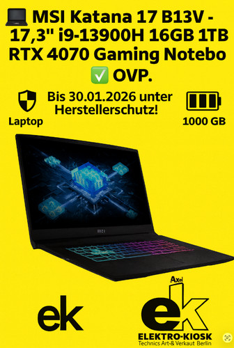 Msi katana b13v - 💻,