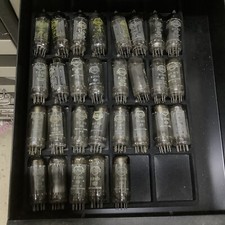 Tubo Valvola Getter Quadrato Mullard EZ80 - Test Buono - 1 Pezzo (British Made)