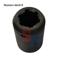 BOCCOLA SCANALATA ad. MOTOCOLTIVATORE GOLDONI FRESA 22 22M FERRARI 74 DENTI 6