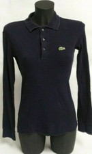 maglia maglietta m/L polo lacoste junior 16 anni bambino blu vintage anni '60
