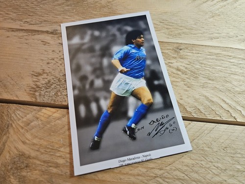 Autografo diego maradona repro - autografo,