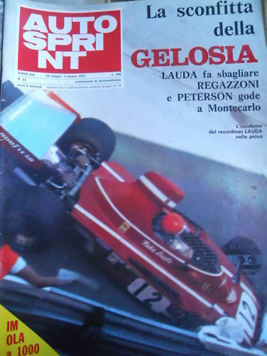Autosprint 1974 niki lauda - 22,