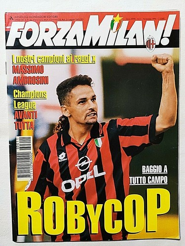 Forza milan novembre 1996 - forza, 11-1996