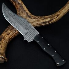 coltello fatto a mano in acciao dmasco forgiato 