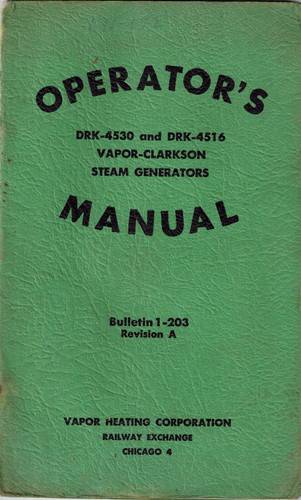 1948 manuale operatore vapore - 1948,