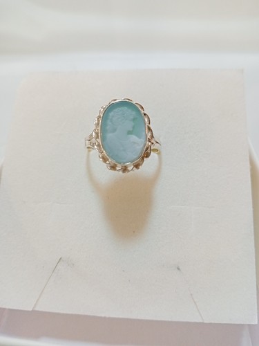 Anello cammeo volto - cammeo,