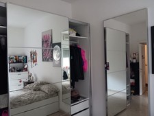 armadio quattro ante a scomparsa con specchi