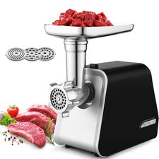 COOCHEER Tritacarne Professionale Macchina per Salsicce Professionale con (z3t)