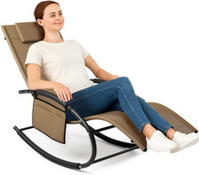 Sedia Sdraio a Dondolo Da