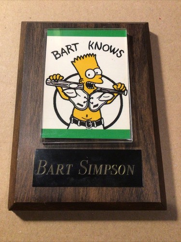 Bart simpson know - simpson, 1990