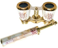 Binocolo antico occhiali da