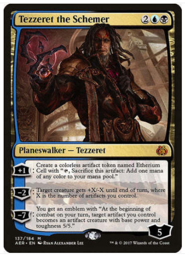 Mtg magic tezzeret - magic, schemer