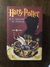 libro HARRY POTTER E Il Calice Di Fuoco   j k rowling Ed Salani