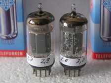 Tubo ECC83 Telefunken Röhre
