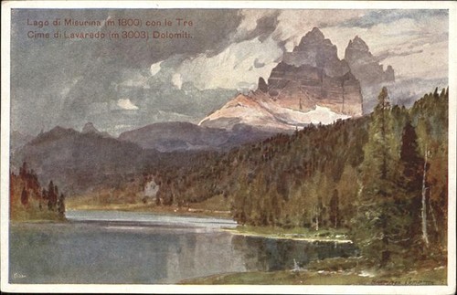 Dolomiti lago misurina - dolomiti,