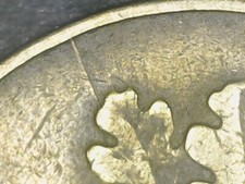 20 LIRE 1958 ERRORE - LINEA IN