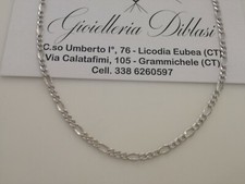 COLLANA In ORO BIANCO Uomo
