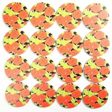 38x3 pezzi arancione - mm,