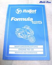 Italjet Formula 125 Motore