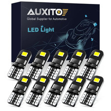 Lampadine Interna Auto x10  T10 W5W LED Canbus 6000K 12V No Errore