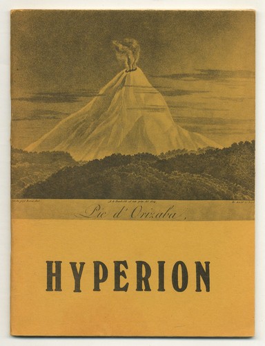 Ezra pound hyperion a - pound, poetry