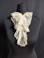 Jabot collare pizzo alla - jabot/collare,