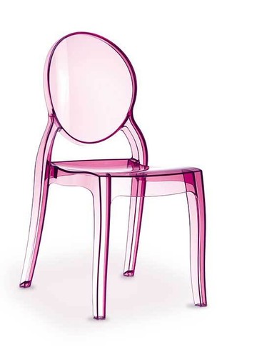 Sedia ghost elizabeth ambra - sedia,