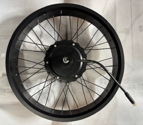Kit ruota posteriore bici 20x4 - posteriore,