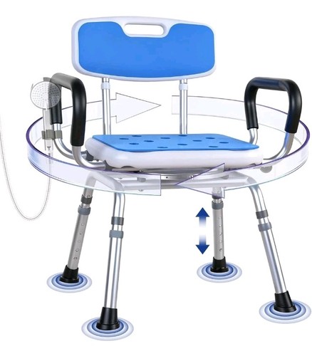 360 swivel shower chair - chair, w/