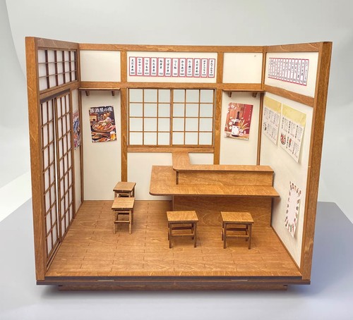 Kit sala ristorante miniatura